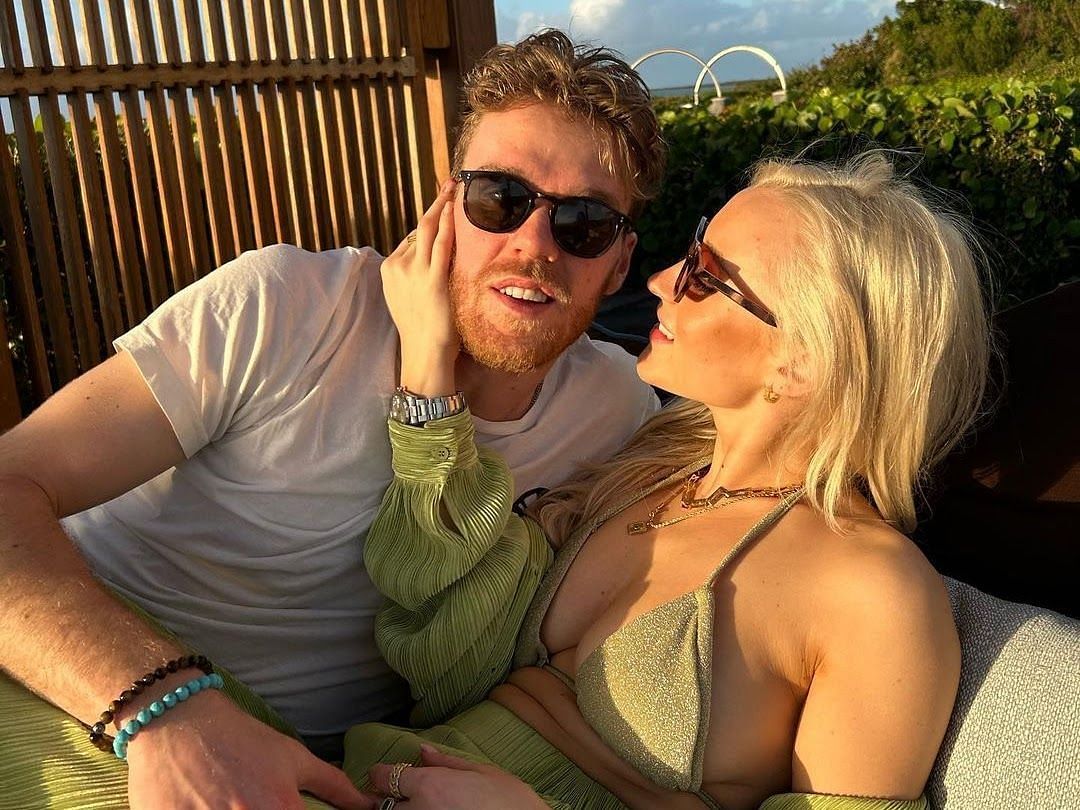 Connor McDavid and girlfriend Lauren Kyle enjoying a vacation before games resume after the NHL All-Star Weekend