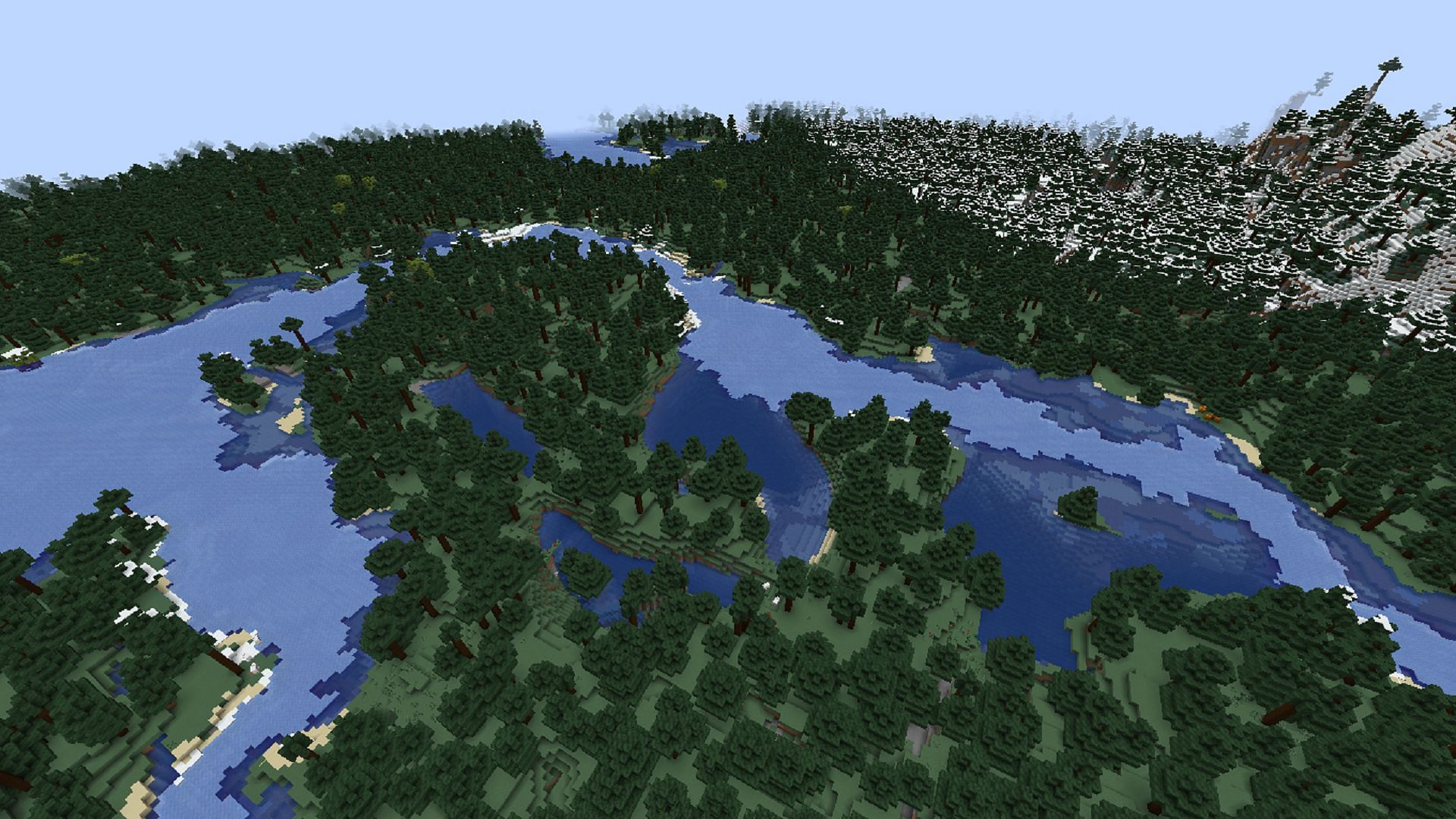 Minecraft has no end of incredible world seeds to explore (Image via Mojang)