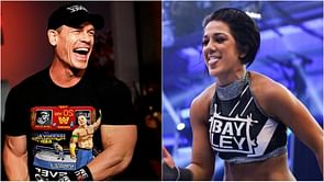 Bayley sends a three-word message to top WWE star after he's "locked in" as John Cena's opponent at WrestleMania 39