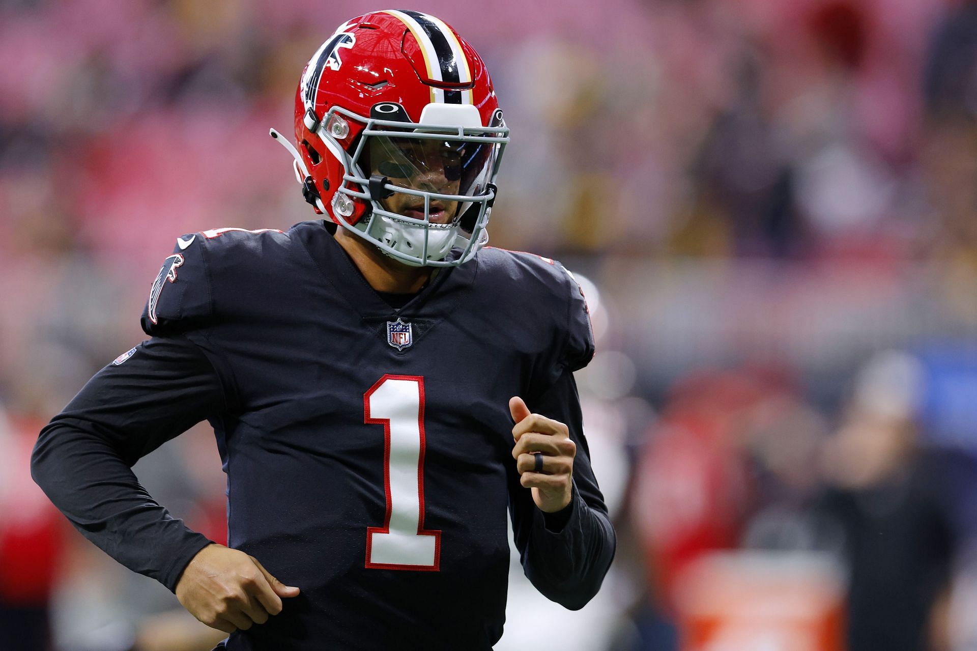 lamar jackson in falcons jersey