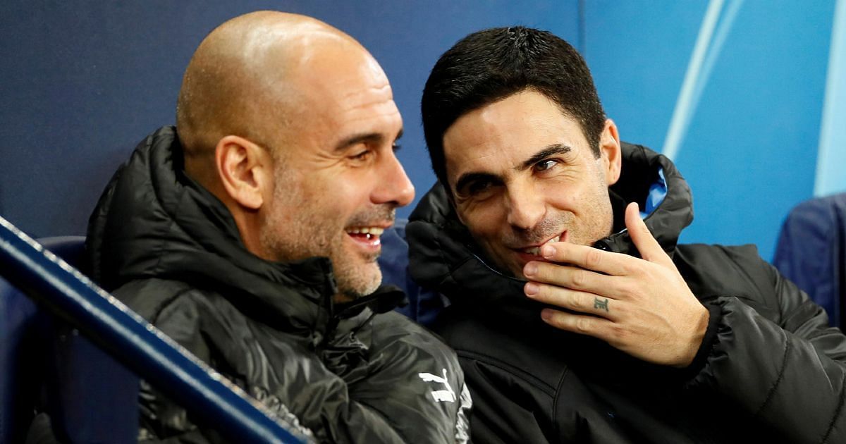 Pep Guardiola is an admirer of Mikel Arteta