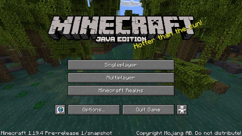 Minecraft Java Edition 1.19.4