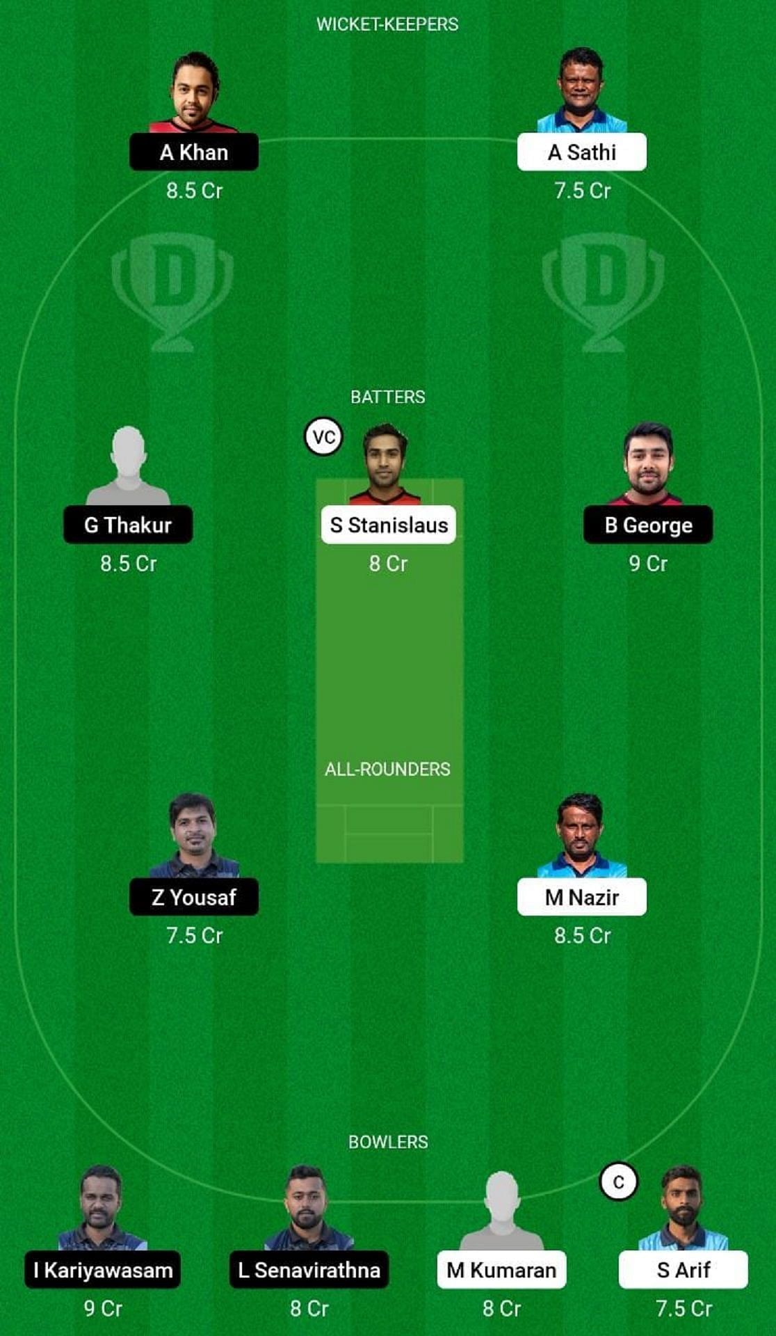 MTD vs SOC Dream11 Prediction Team, Match 21 and 22, Grand League