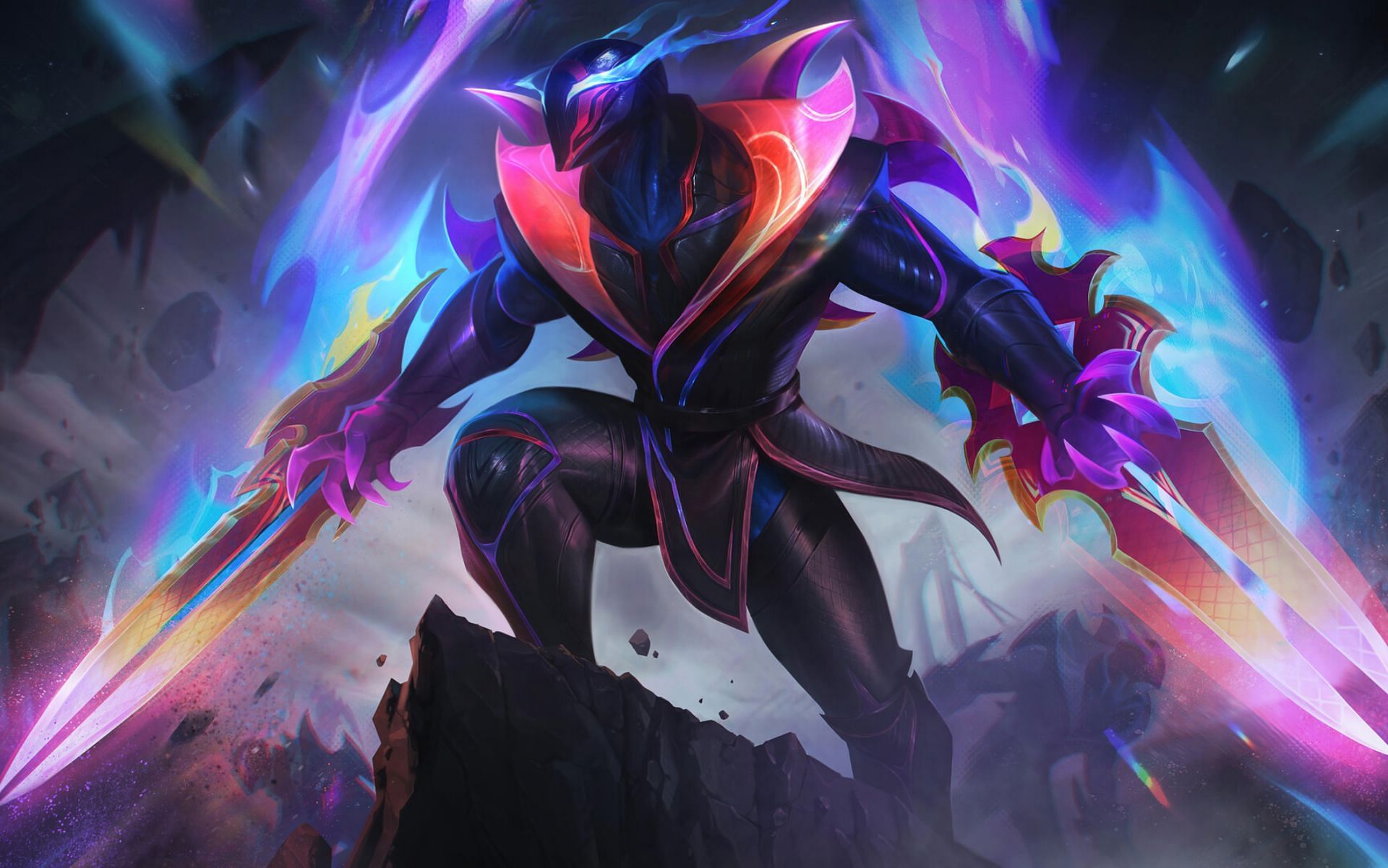 Zed is one of the best AD assassins in the game (Image via Riot Games)