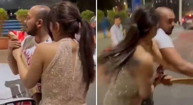 WATCH: Prithvi Shaw loses cool as he defends himself against female fan armed with baseball bat
