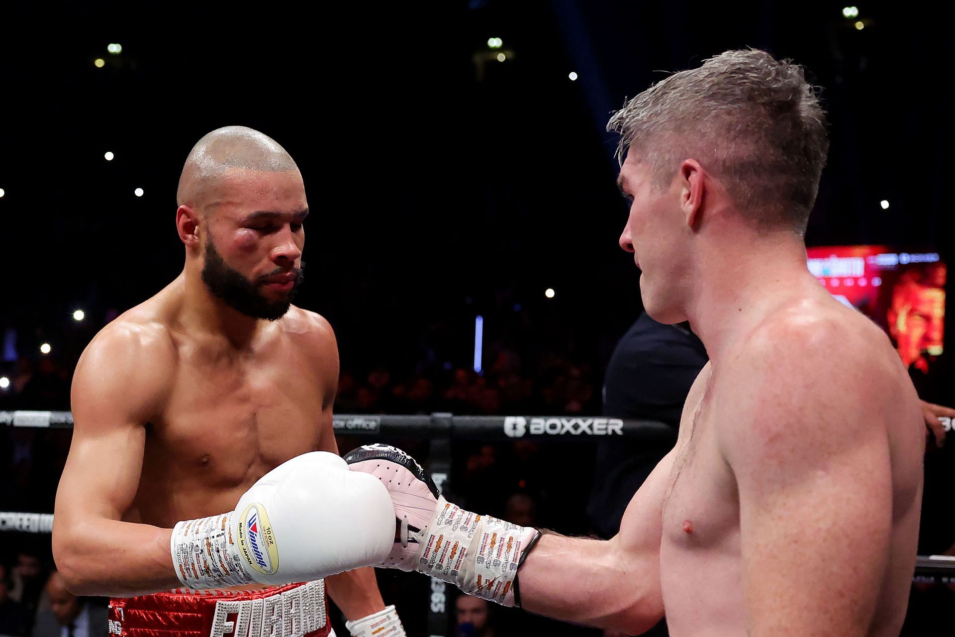 Chris Eubank Jr and Liam Smith in heated debate over decisive factor in  rematch