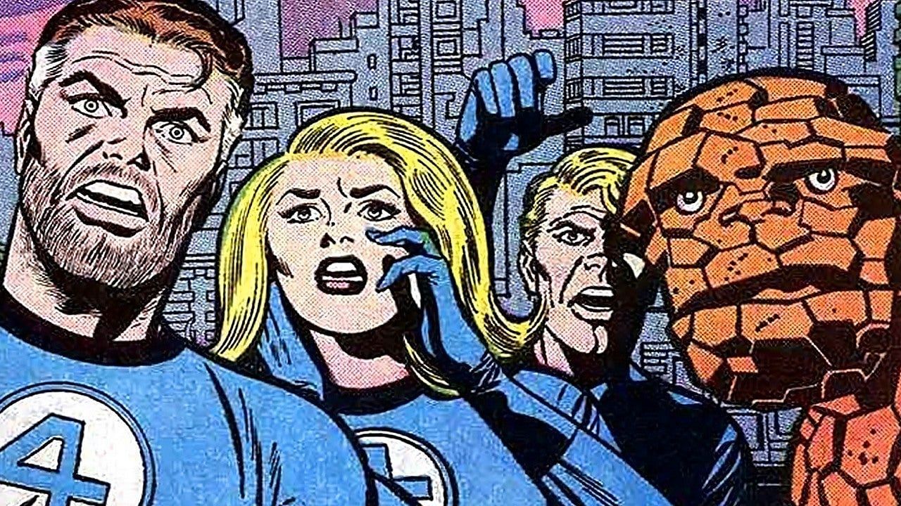 Join Mr. Fantastic, Invisible Woman, Human Torch, and The Thing on a thrilling journey in the upcoming Fantastic Four film (Image captions)