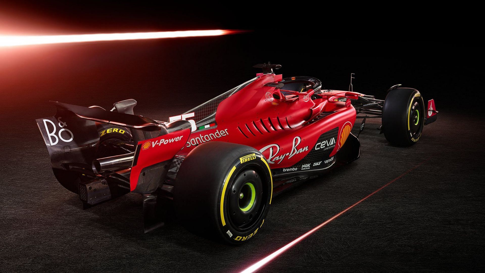 The new Ferrari SF23, the teams challenger for the 2023 F1 season(credits Scuderia Ferrari Twitter)