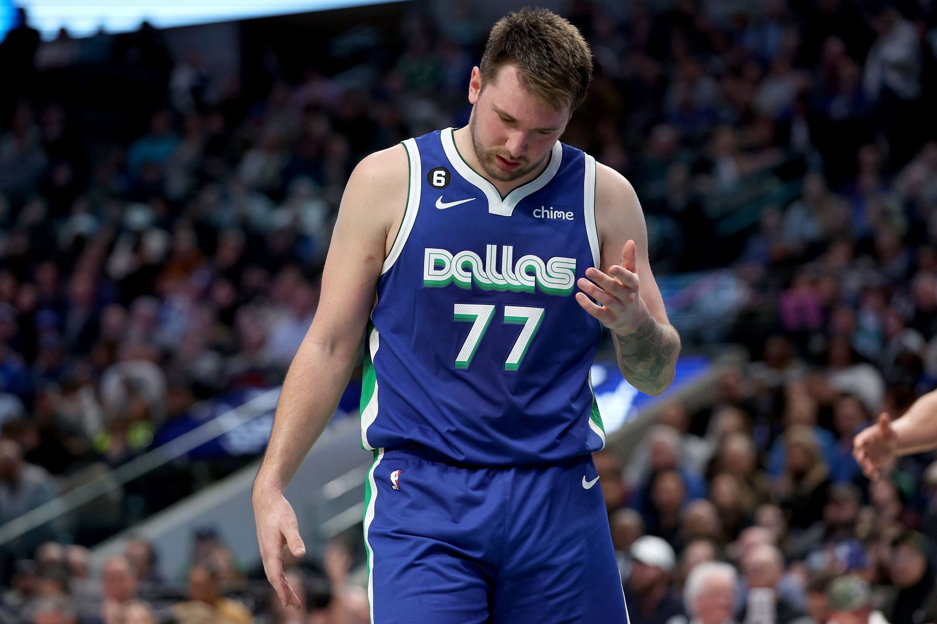 Dallas Mavericks superstar guard Luka Doncic