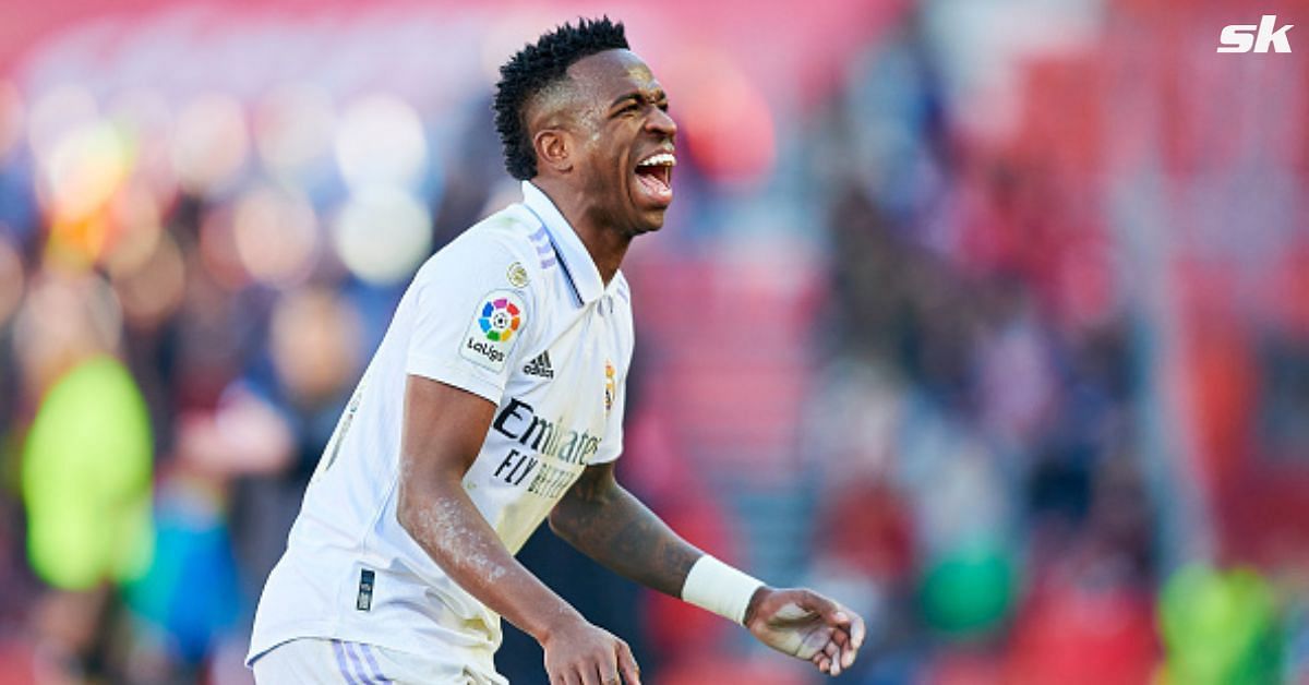 Pablo Maffeo and Vinicius Junior were embroiled in a heated battle during Real Madrid