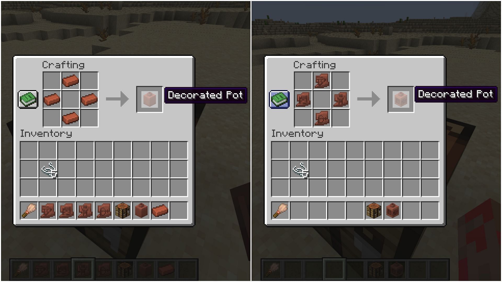 What are pottery shards and decorated pots in Minecraft?