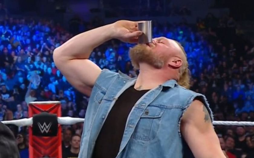 What exactly is the "White Lightning" drink that Brock Lesnar had on RAW?