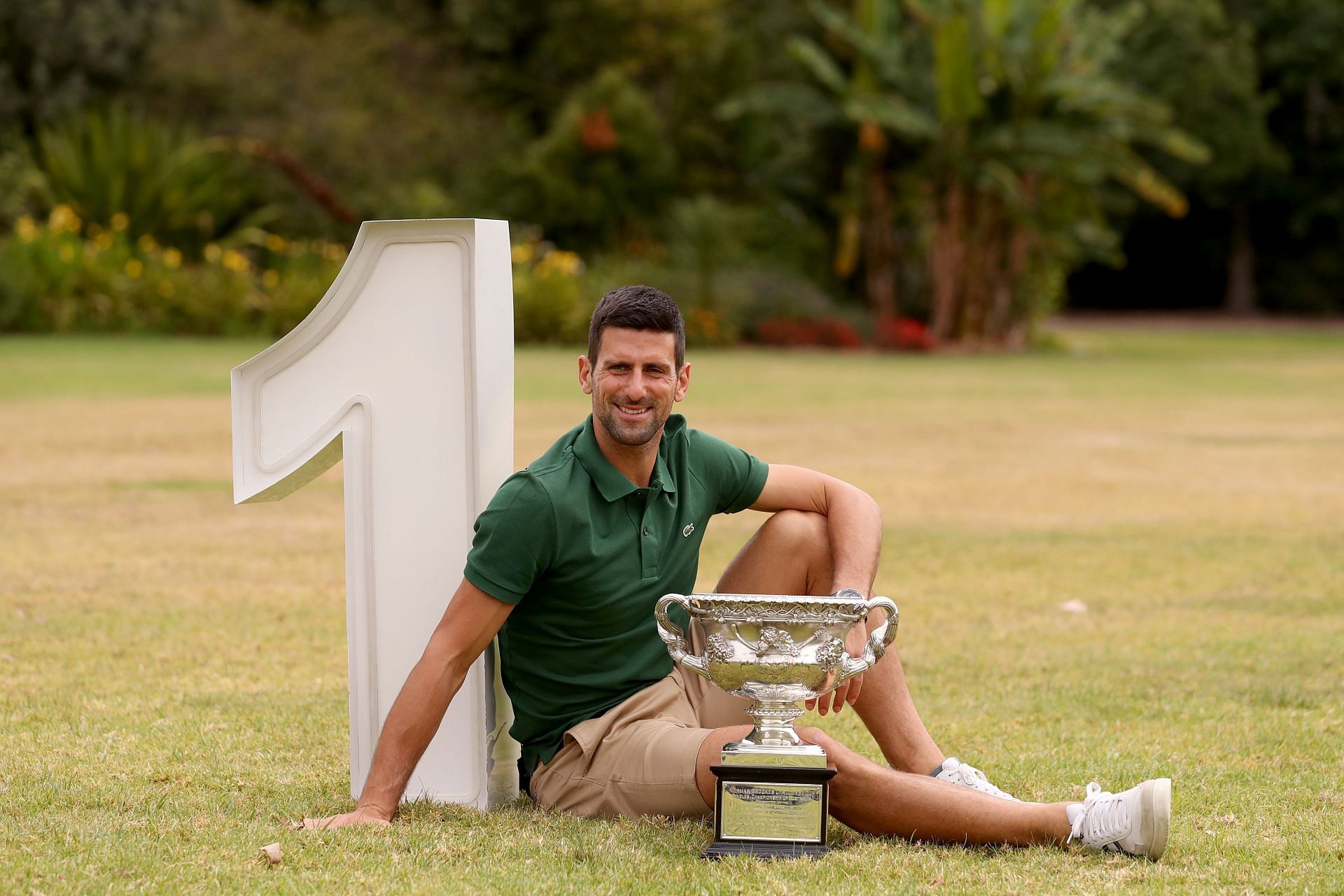 Novak Djokovic at the 2023 Australian Open: Men&#039;s Champion Photocall