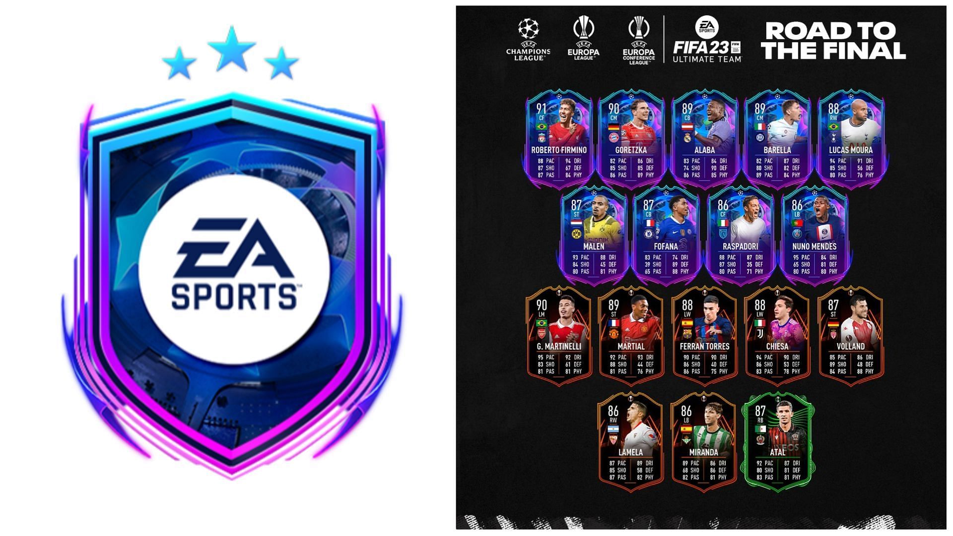 Three for the Win SBC is live in FIFA 23 (Images via EA Sports)