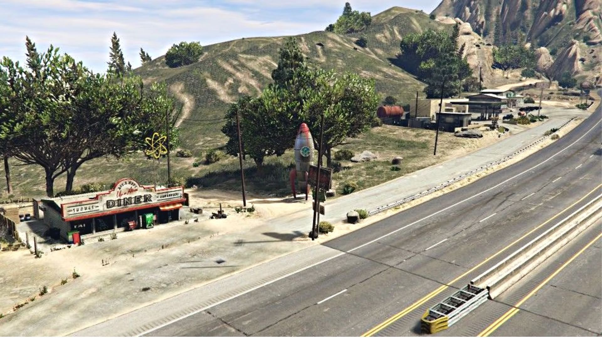 Burger Diner at Procopio Truck stop (Image via GTA Wiki)