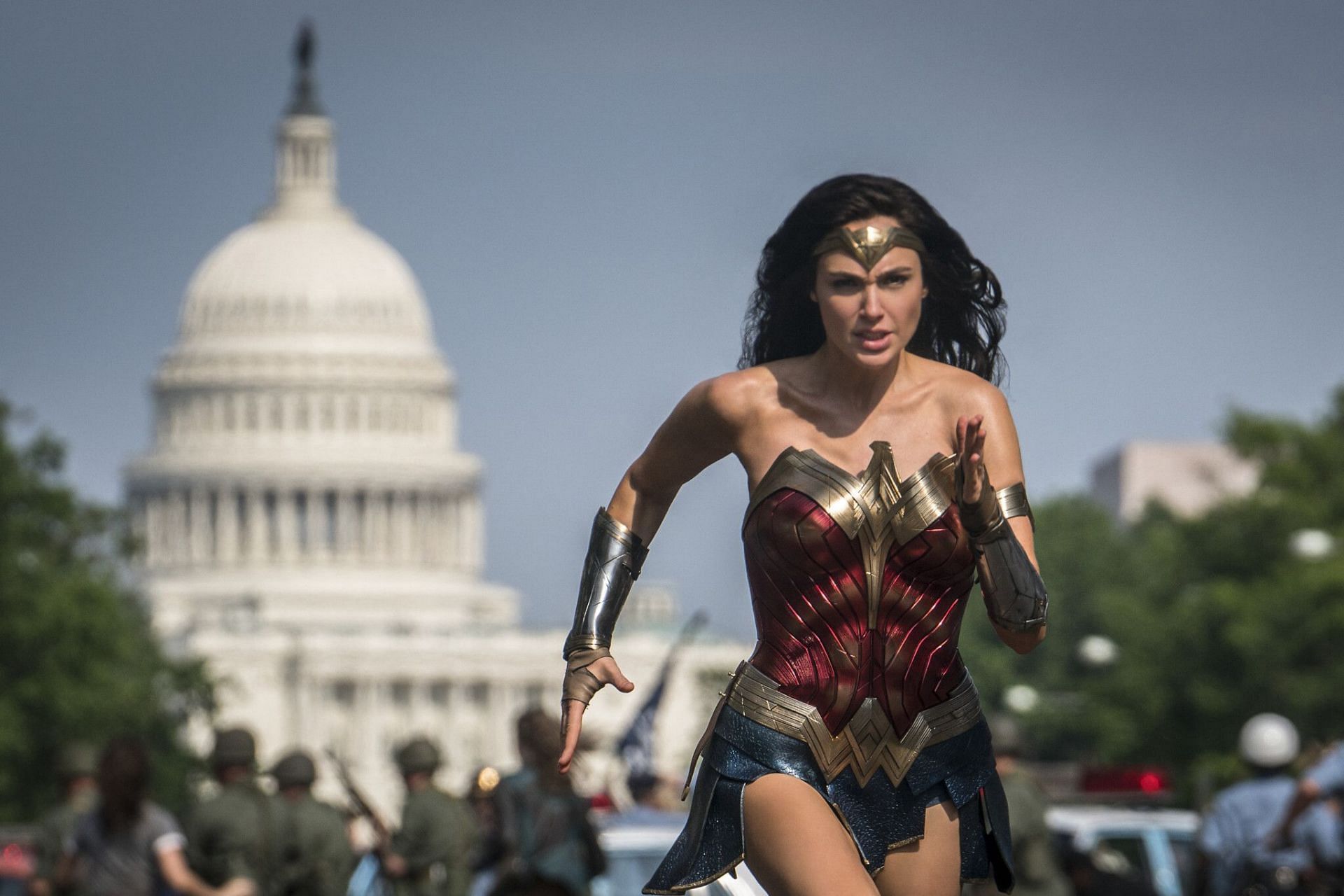 Gal Gadot as Wonder Woman in the DCEU (Image via Warner Bros)