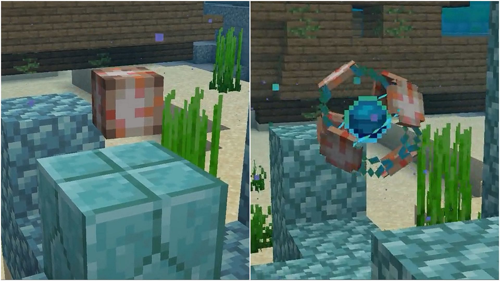 Minecraft player revamps conduit with new design and animation