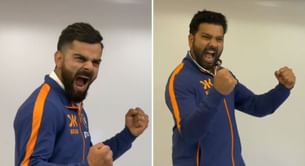 [Watch] Rohit Sharma and Virat Kohli roar in Team India's headshot session ahead of Border-Gavaskar Trophy