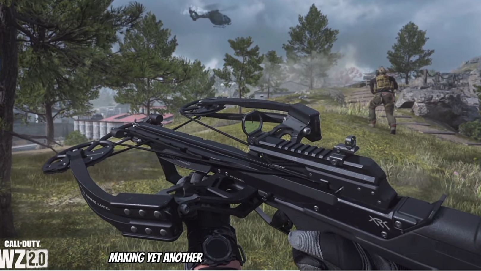 New weapon Crossbow (Image via YouTube/Squally)