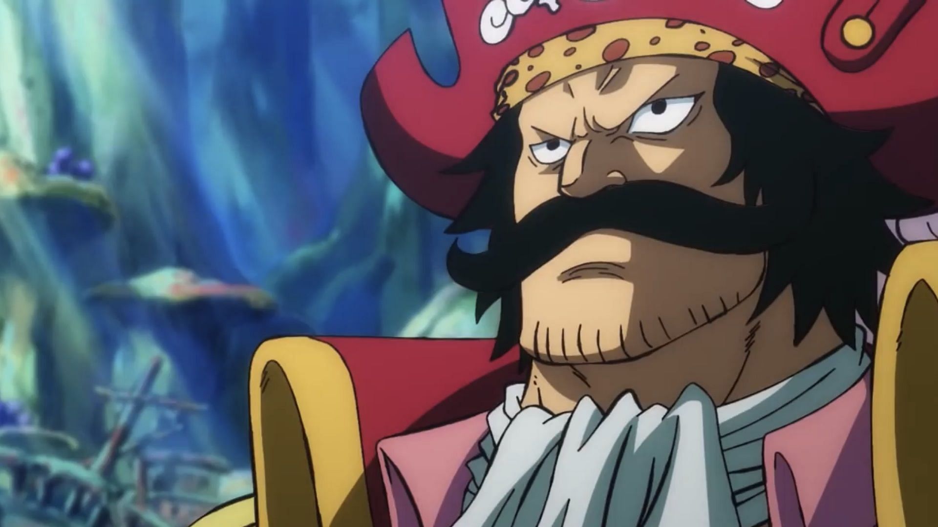 Gol D. Roger, the Pirate King (Image via Toei Animation, One Piece)
