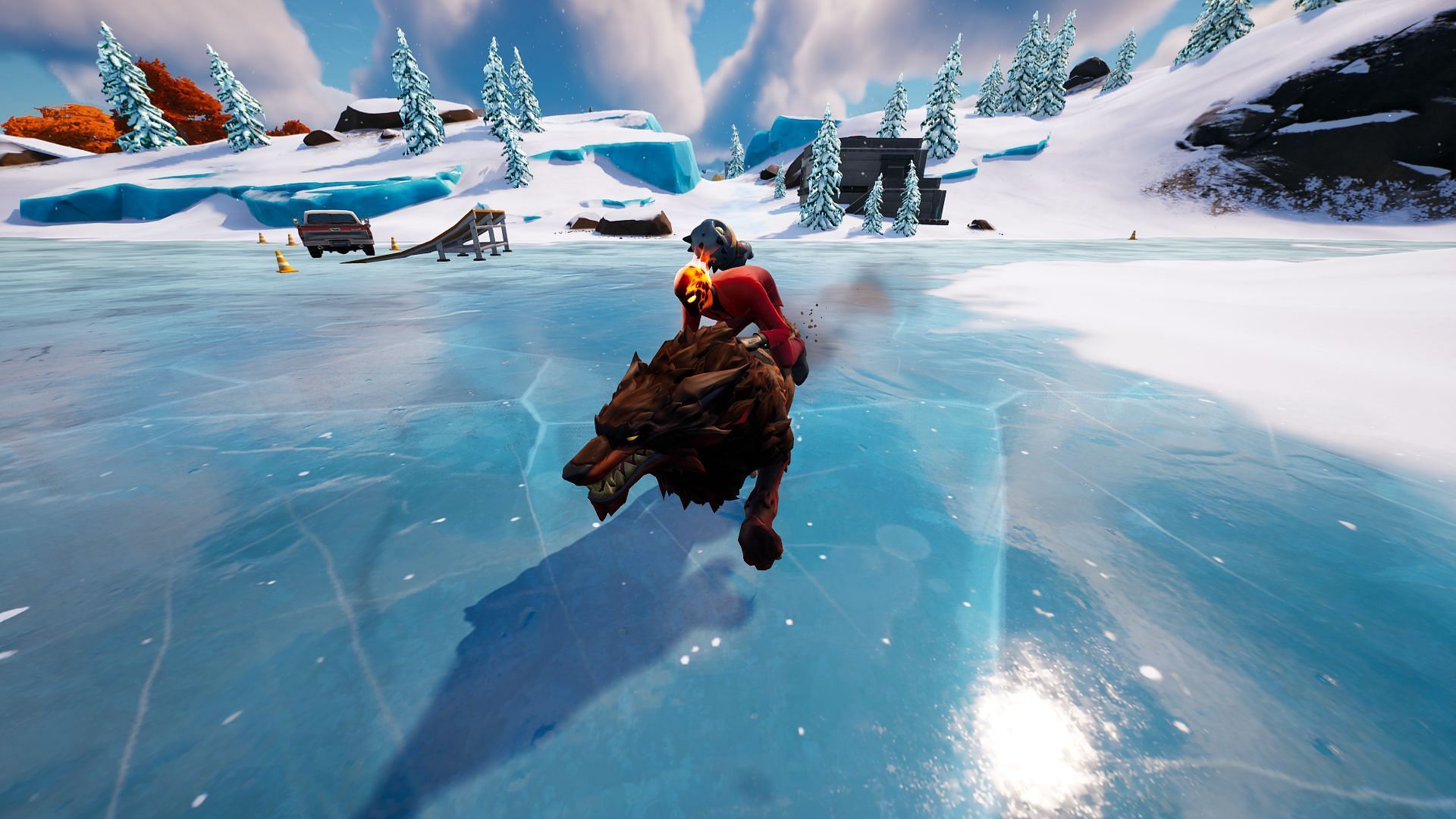 Keep an eye out for tamable wildlife (Image via Epic Games/Fortnite)