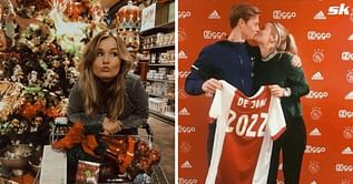 Who is Mikky Kiemeney? Frenkie de Jong’s fiancée who trolled Manchester United fan and nearly became a pro hockey player