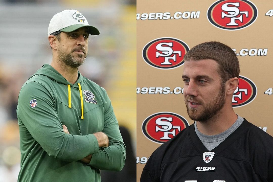 QBs Aaron Rodgers and Alex Smith