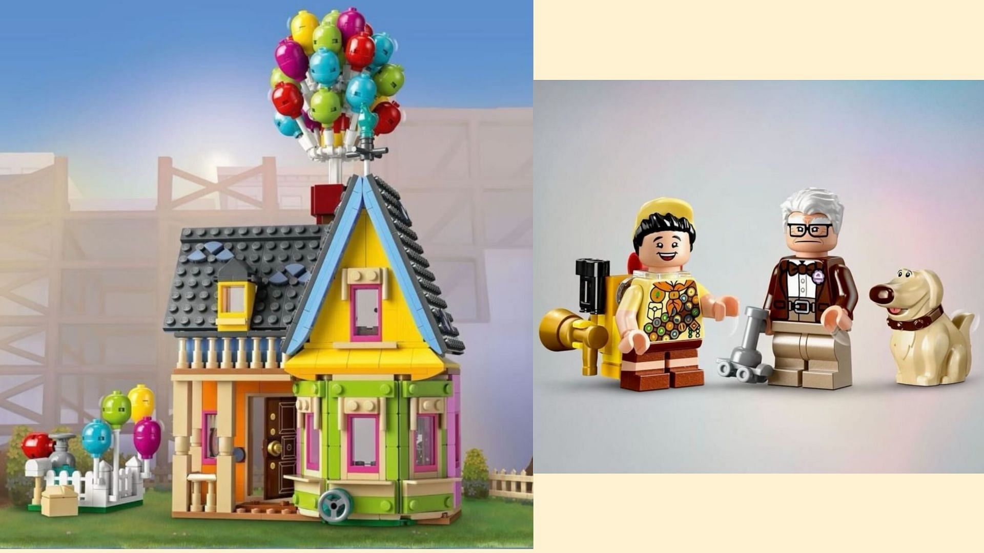 Leaked images of the Up House set expected to launch on April 1 (Image via Lego/leaks)