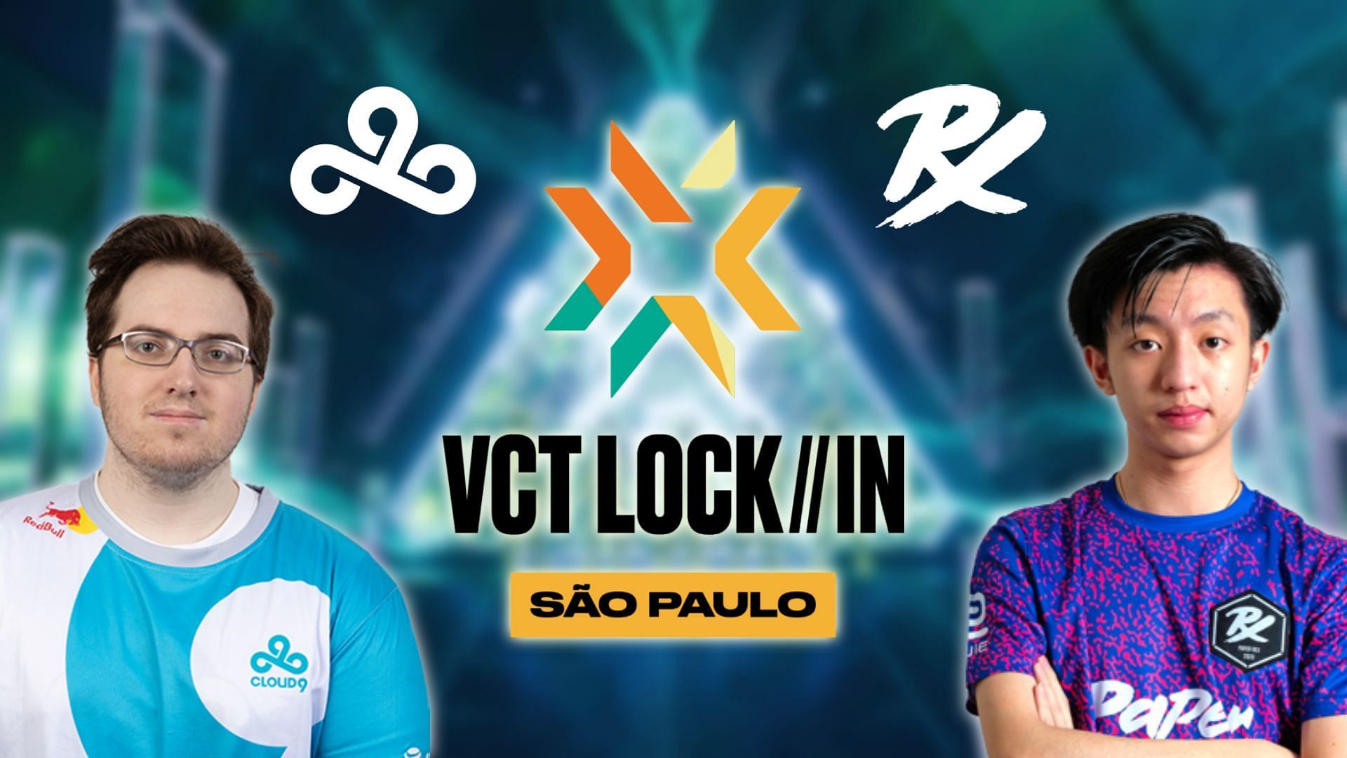 Cloud9 vs PRX in VCT LOCK//IN 2023 (Image via Sportskeeda)