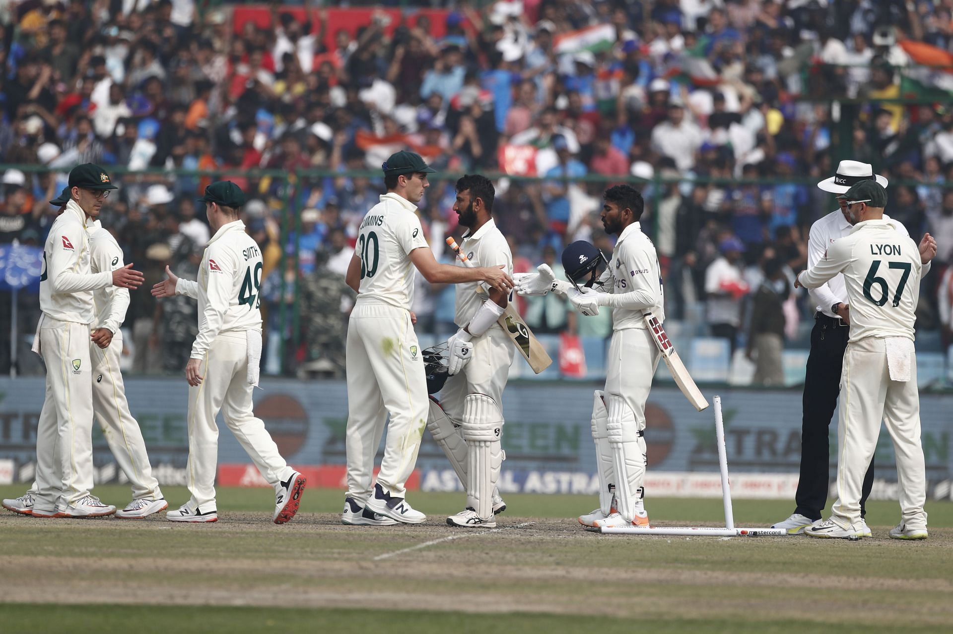 India v Australia - 2nd Test: Day 3