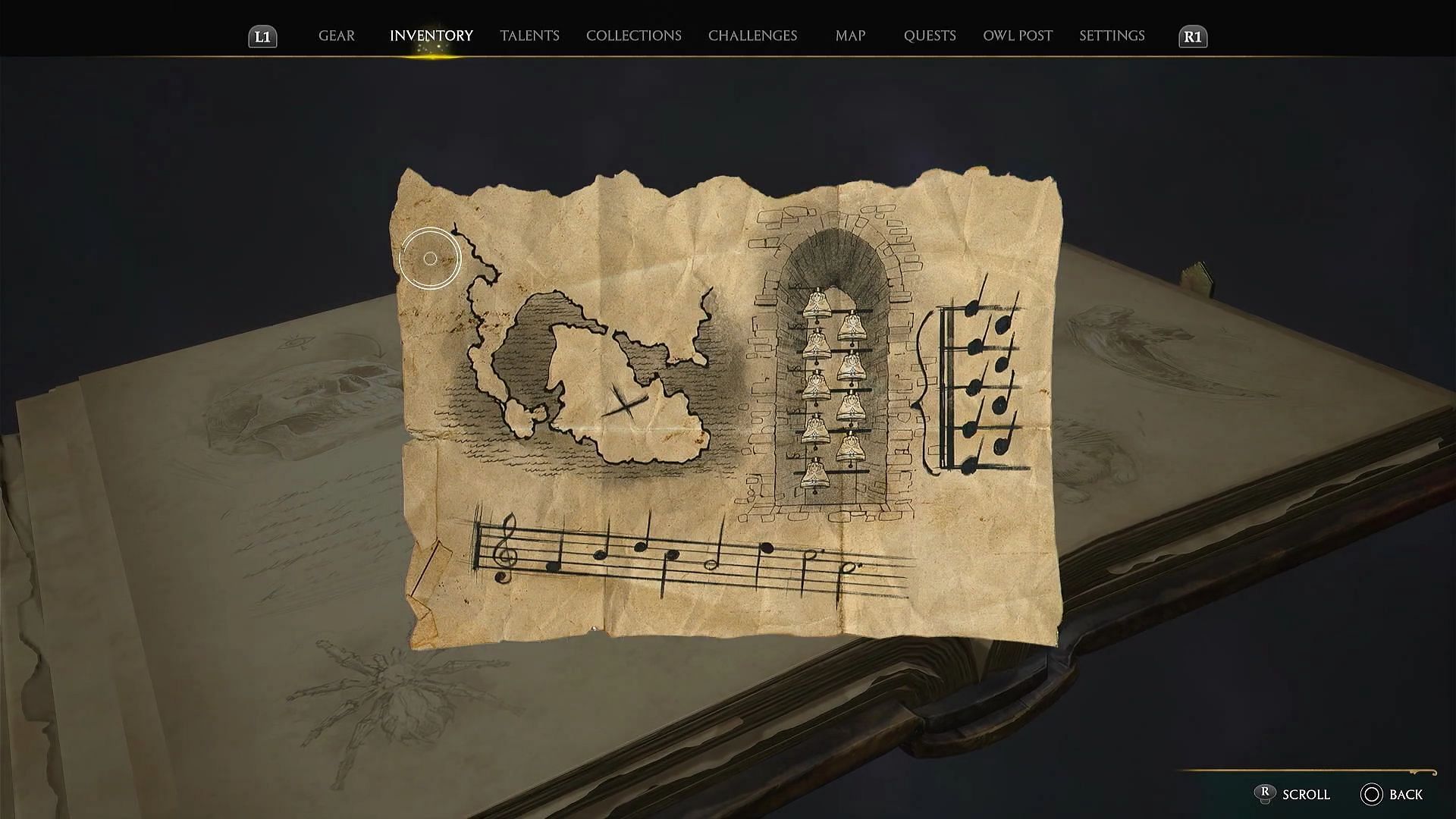 The Musical Map, pictured (Image via YouTube/WoW Quests)