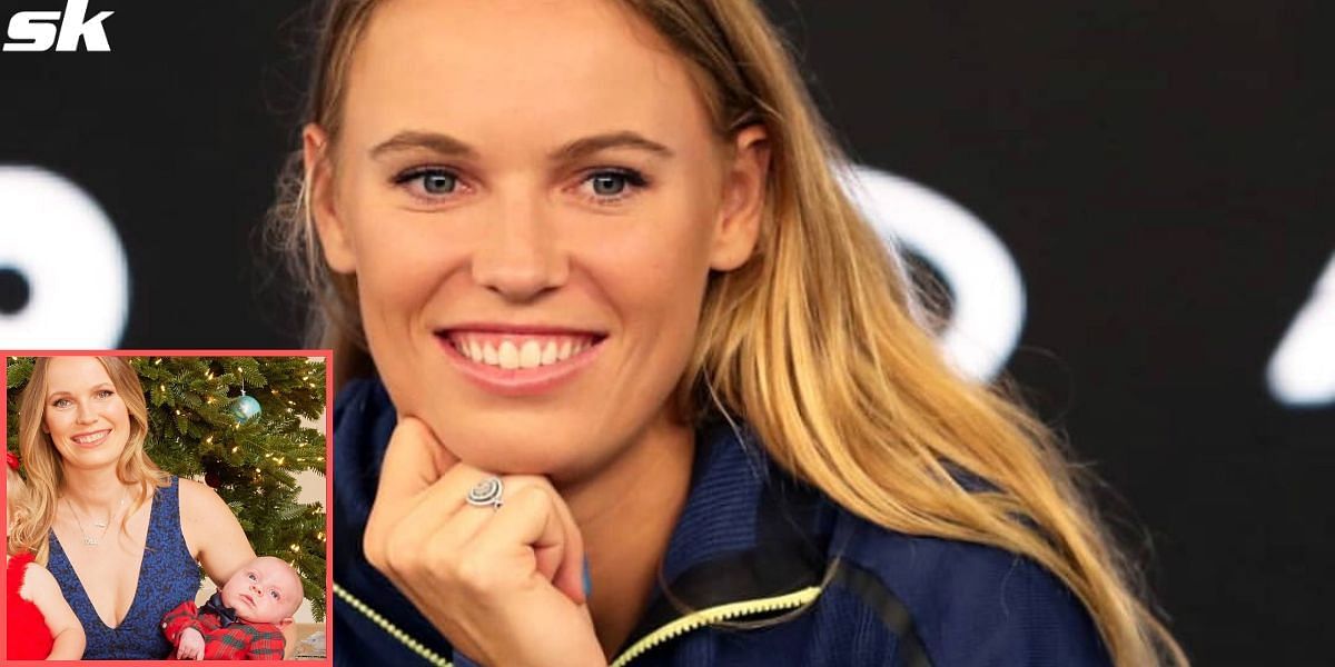 Caroline Wozniacki gave birth to son James in October 2022