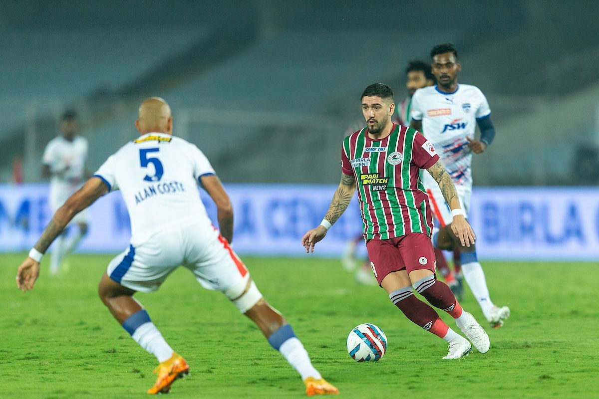 Alan had a tough time dealing with ATKMB&#039;s attackers (Image courtesy: ISL Media)