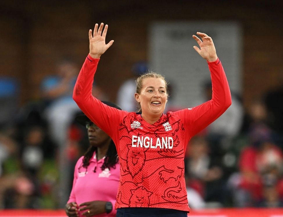 Sophie Ecclestone for England Women at the Women&#039;s T20 World Cup 2023 [Pic Credit: Getty Images]