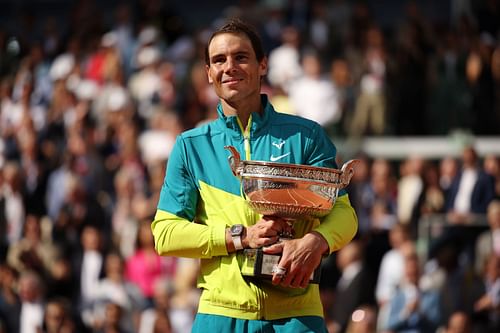 Rafael Nadal won the 2022 French Open