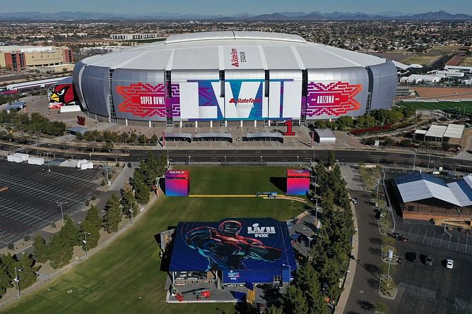 IN PHOTOS: First look at Cardinals' State Farm Stadium before Super Bowl LVII