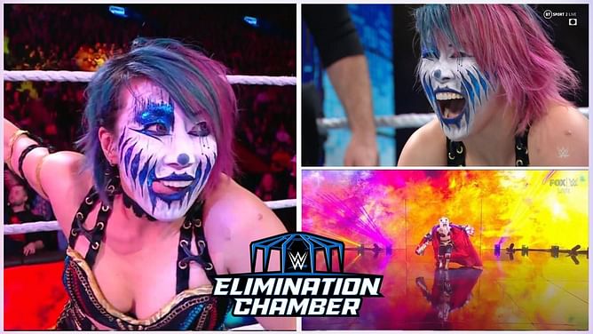 Asuka's SmackDown win ends in a confrontation with opponents for Elimination Chamber