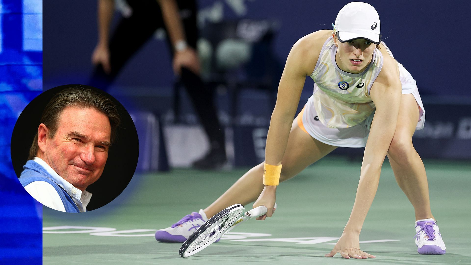 Jimmy Connors believes that Iga Swiatek has found her flair back.