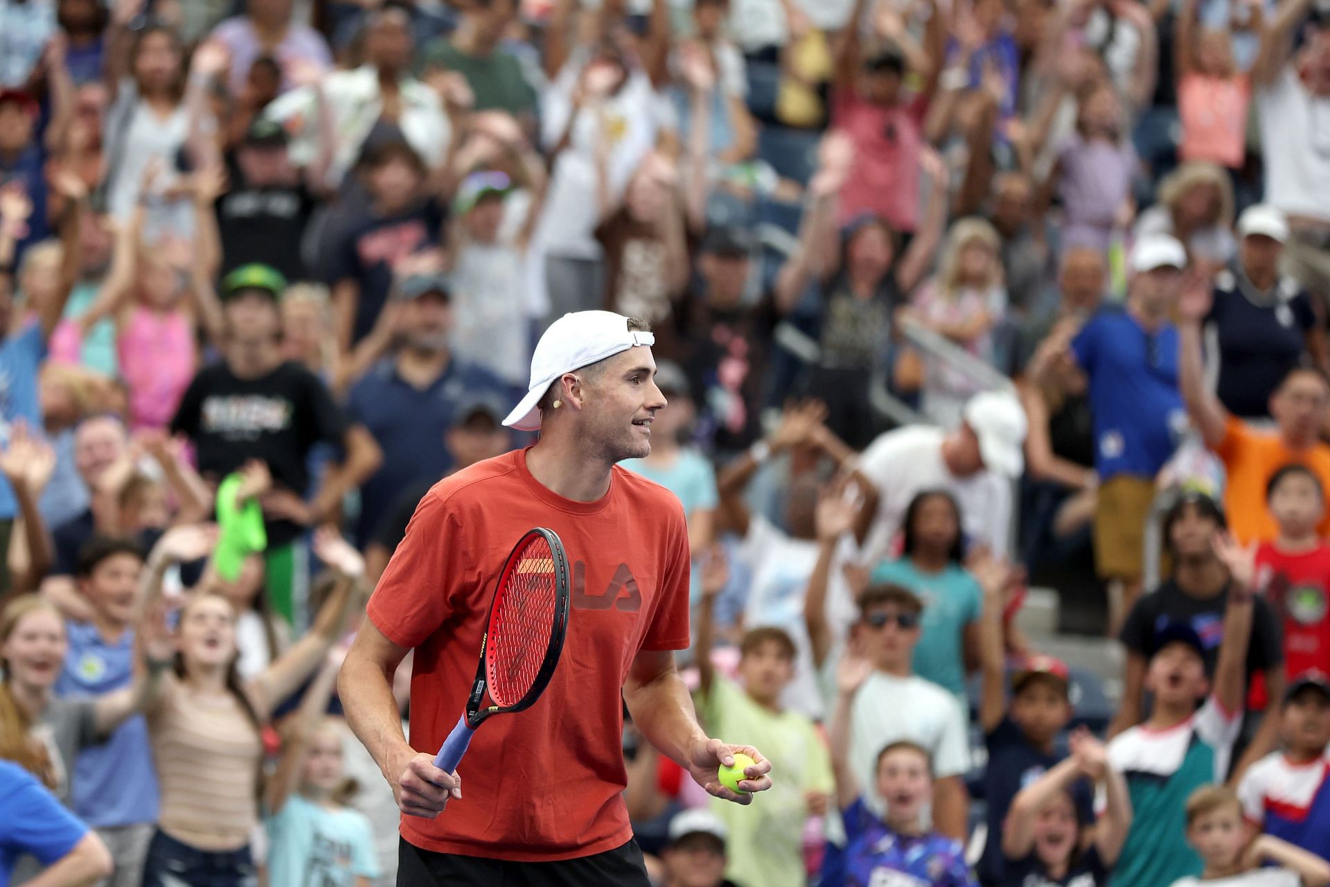 John Isner is aiming to win his first match of the year at the Dallas Open.
