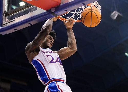 K.J Adams dunks versus Texas