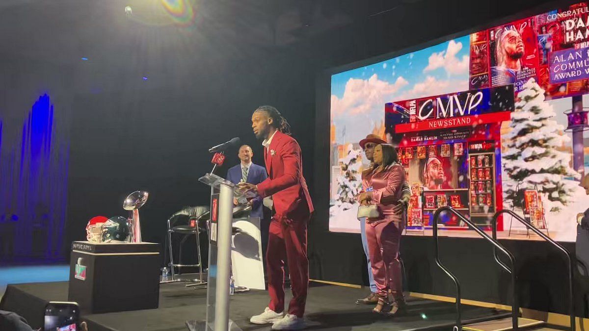 Damar Hamlin wins NFL PA Award for community service