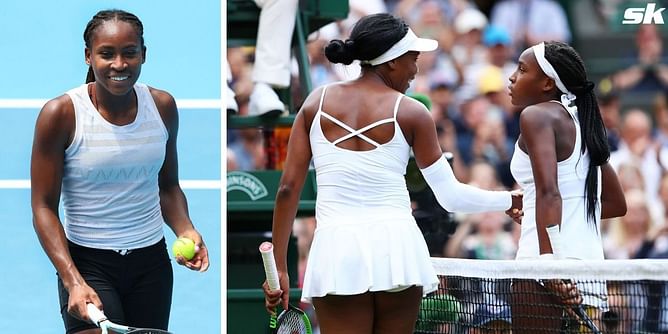 "I remember my hand was shaking" - Coco Gauff recalls meeting Venus Williams at the net after beating her at 2019 Wimbledon
