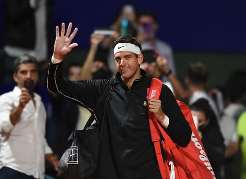 Juan Martin del Potro at the 2022 Argentina Open