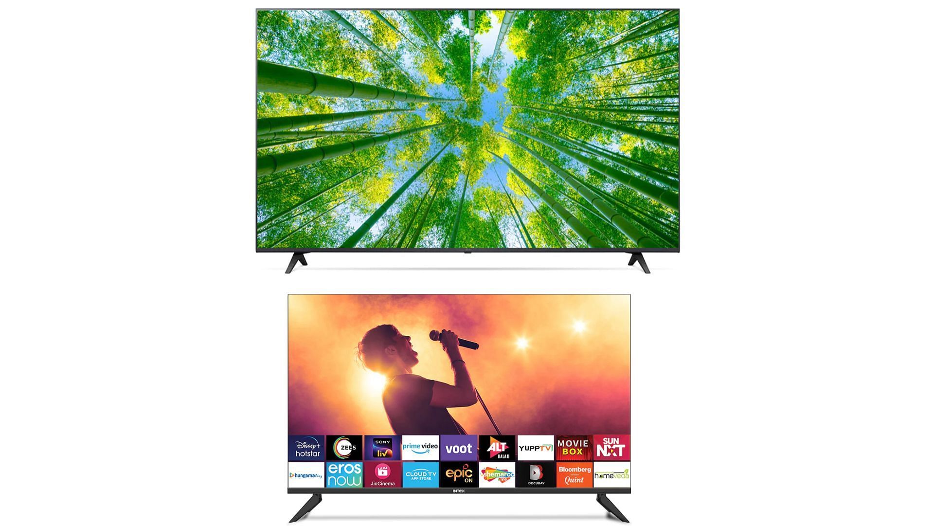 five common problems in Smart TVs (image by Intex and LG)