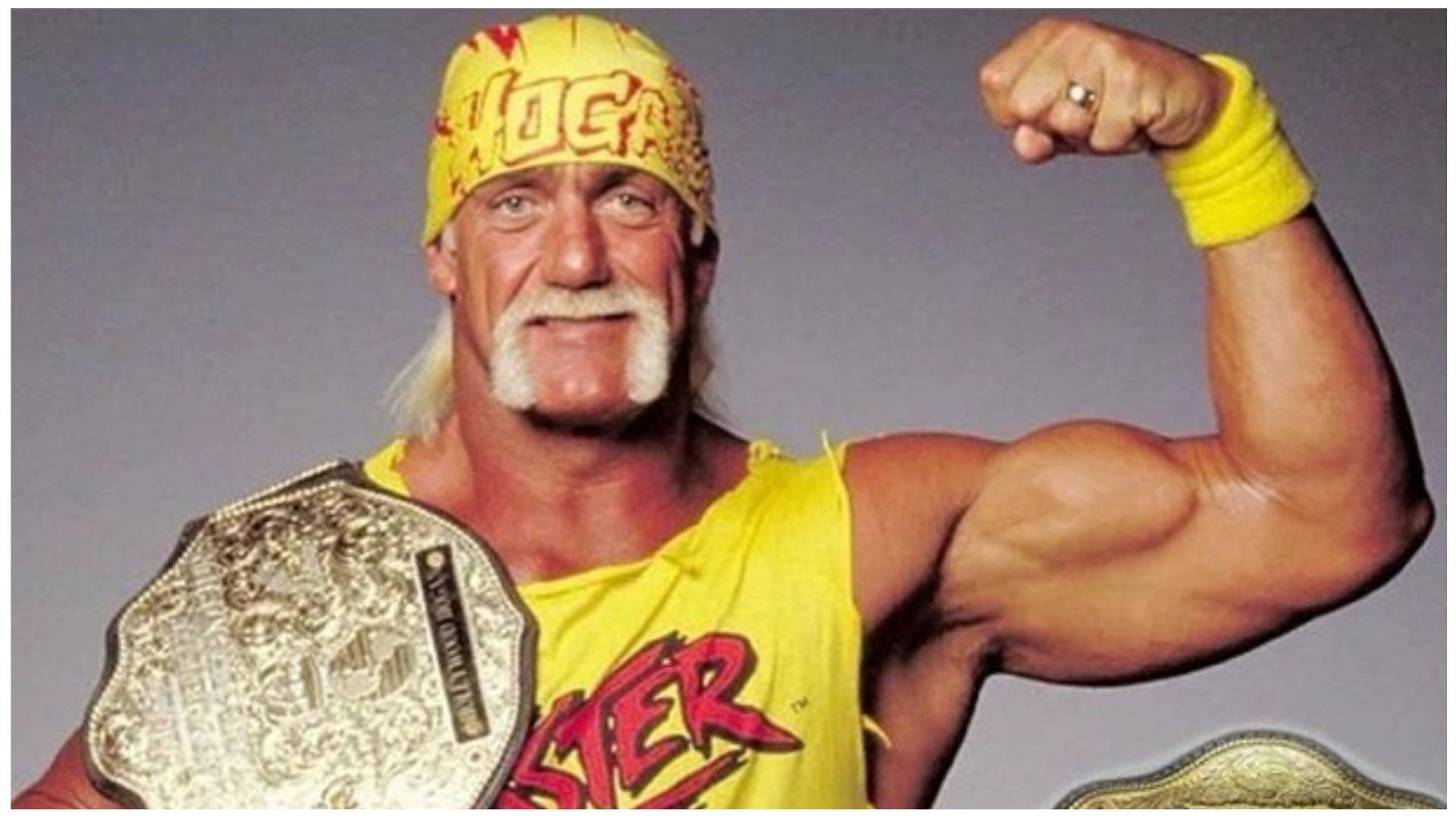 WWE legend Hulk Hogan is doing all fine. (Image via Instagram @able2uk)