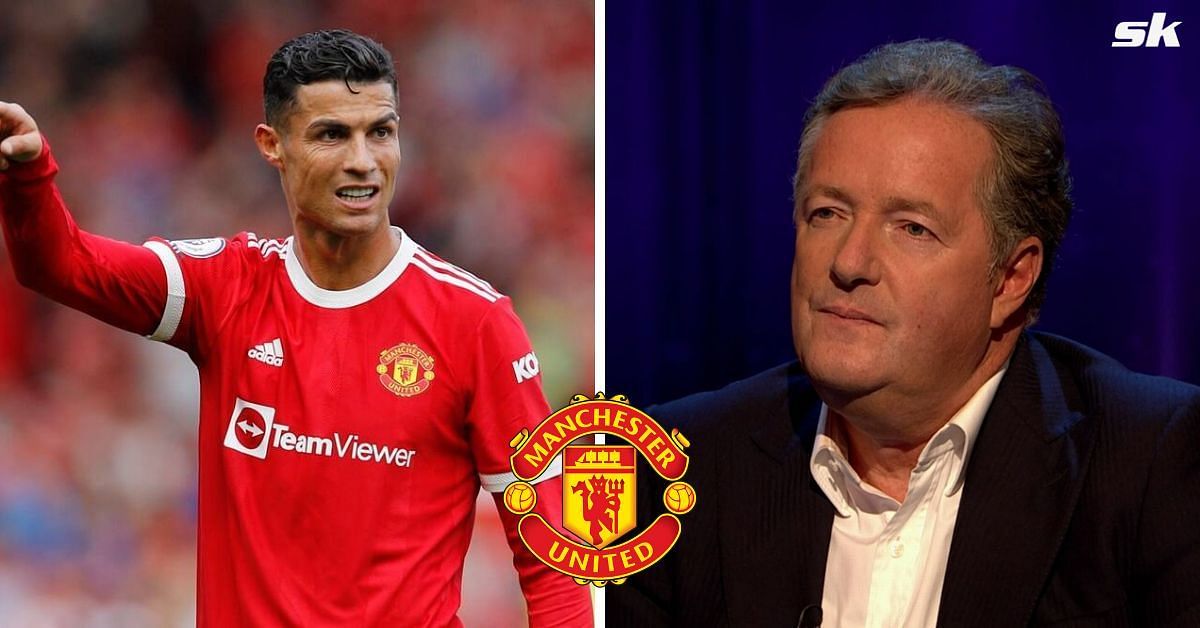 Piers Morgan hits back at Manchester United fans over Cristiano Ronaldo.