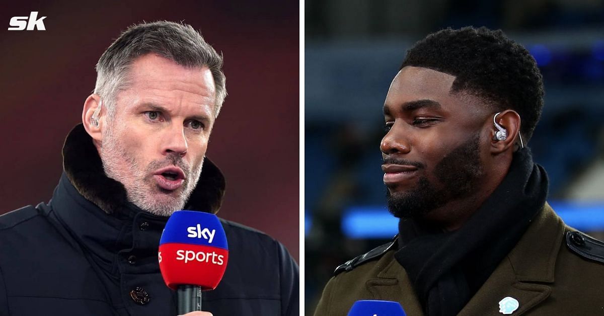 Jamie Carragher and Micah Richards