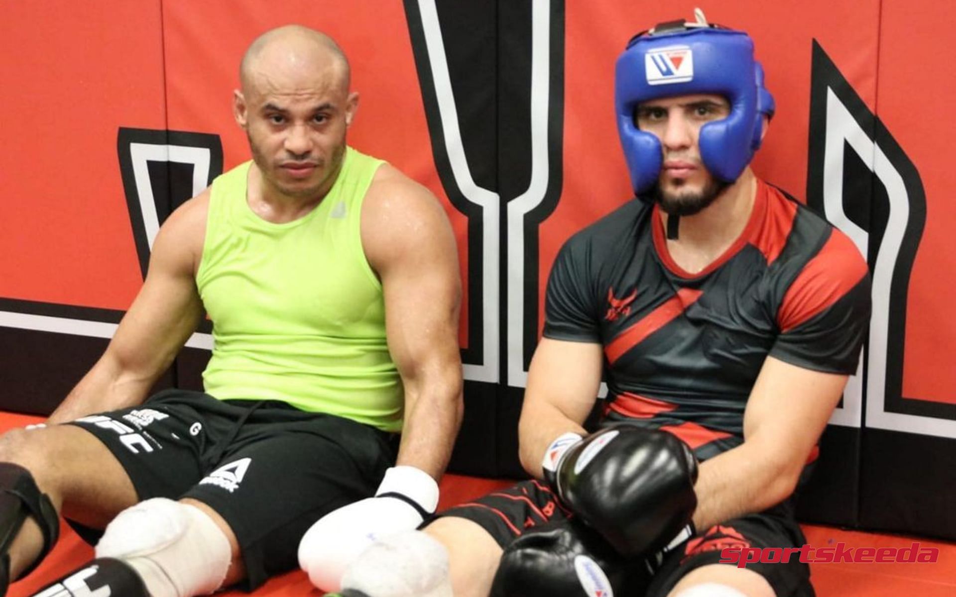 Ali Abdelaziz and Islam Makachev