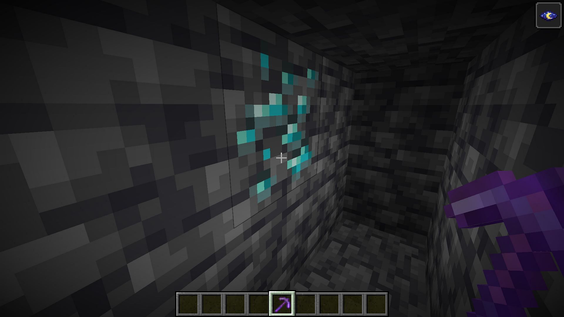 The fastest way to find diamonds is by mining at Y level -58 in Minecraft (Image via Mojang)