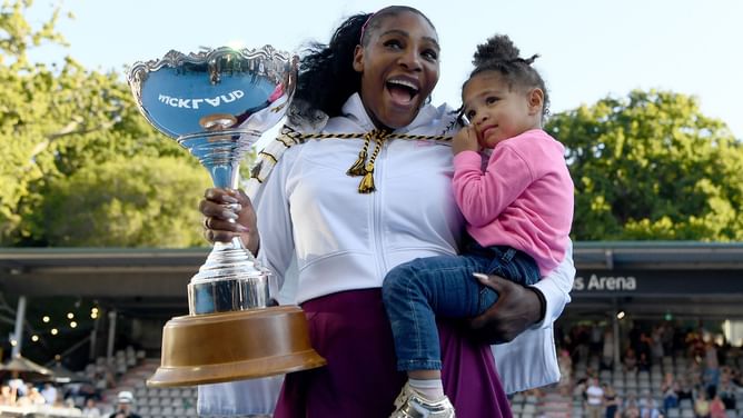 Serena Williams gushes over a new picture of daughter Olympia Ohanian in front of the London Eye
